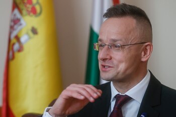 Peter Szijjártó (EFE/ Fernando Alvarado)