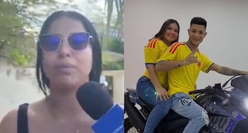Hernana de ‘Bendito Menor’ hizo petición a Abelardo de la Espriella tras la muerte del líder criminal más buscado en el Caribe colombiano crédito Naim Pérez/ Facebook/@idinaelferca19/X