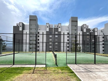 Las canchas son una de las amenidades del fraccionamiento Grand Viure, un desarrollo residencial privado orientado a un segmento de alto poder adquisitivo en Atizapán de Zaragoza. Crédito: Inmuebles24