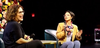 La conductora recordó durante la