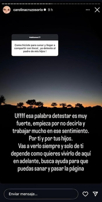 Carolina Cruz habló de su