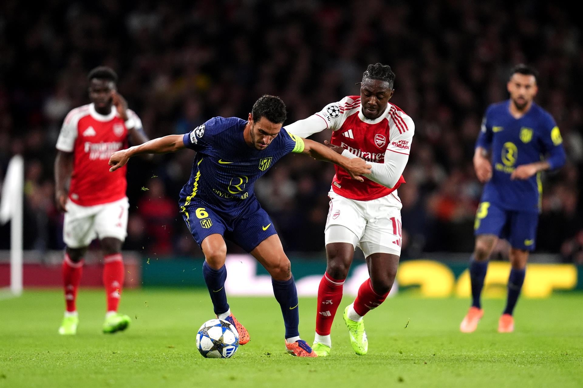 Arsenal - Atlético de Madrid. (Europa Press)