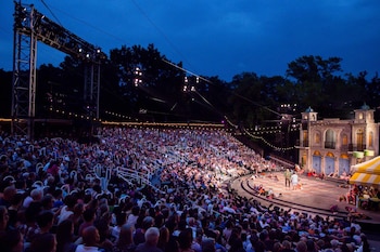 El histórico anfiteatro alberga las funciones gratuitas de Free Shakespeare in the Park.