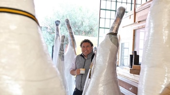 De migrante a referente en Venecia: Salvadoreño protagoniza histórica presencia en exposición de arte internacional