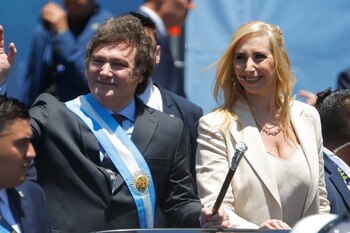 Javier y Karina Milei, hermanos
