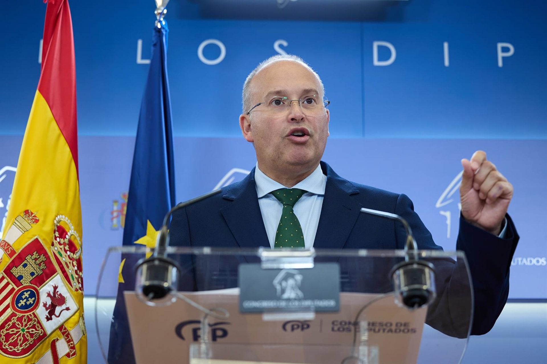 Tellado dice que «el Gobierno en pleno debería dimitir» tras la «sentencia histórica» del TS sobre el fiscal general