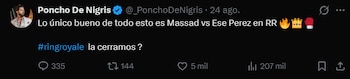 Poncho de Nigris busca a Masad y Ese para la segunda edición de su evento
