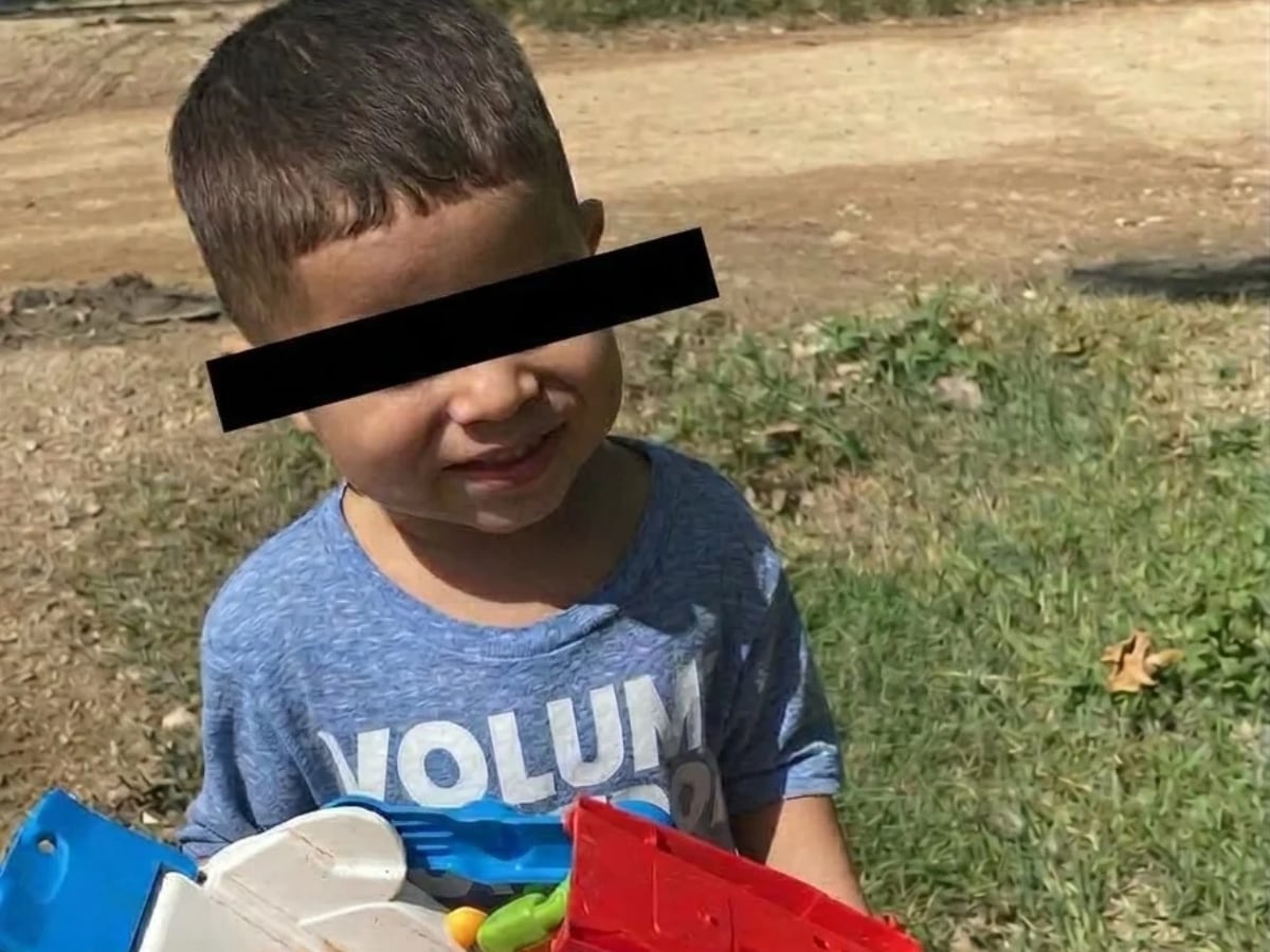 Lucas Yubini Santos Díaz, de tres años, murió tras caer en un pozo séptico en la comunidad de El Destino, en Santa María del Real, Olancho. (Foto: Cortesía redes sociales)