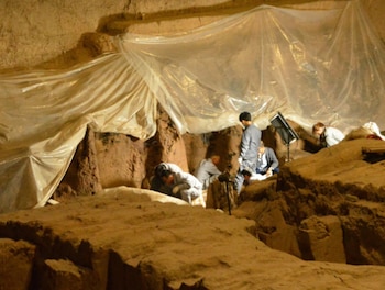 La desaparición de los Shasu del registro arqueológico coincide con el fin de las menciones bíblicas a los gigantes en el sur del Levante