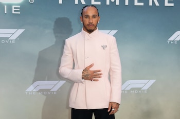 Hamilton colaboró con marcas importantes de moda en reiteradas oportunidades (REUTERS/Kylie Cooper)