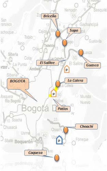 La ANI y las autoridades acordaron atender 22 puntos críticos y avanzar en el mantenimiento de casi 60 kilómetros del corredor perimetral del Oriente de Cundinamarca - crédito ANI