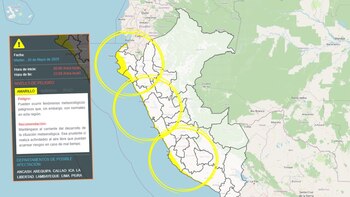 El Senamhi indicó que los