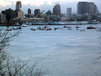 Rescate de pasajeros con ferris