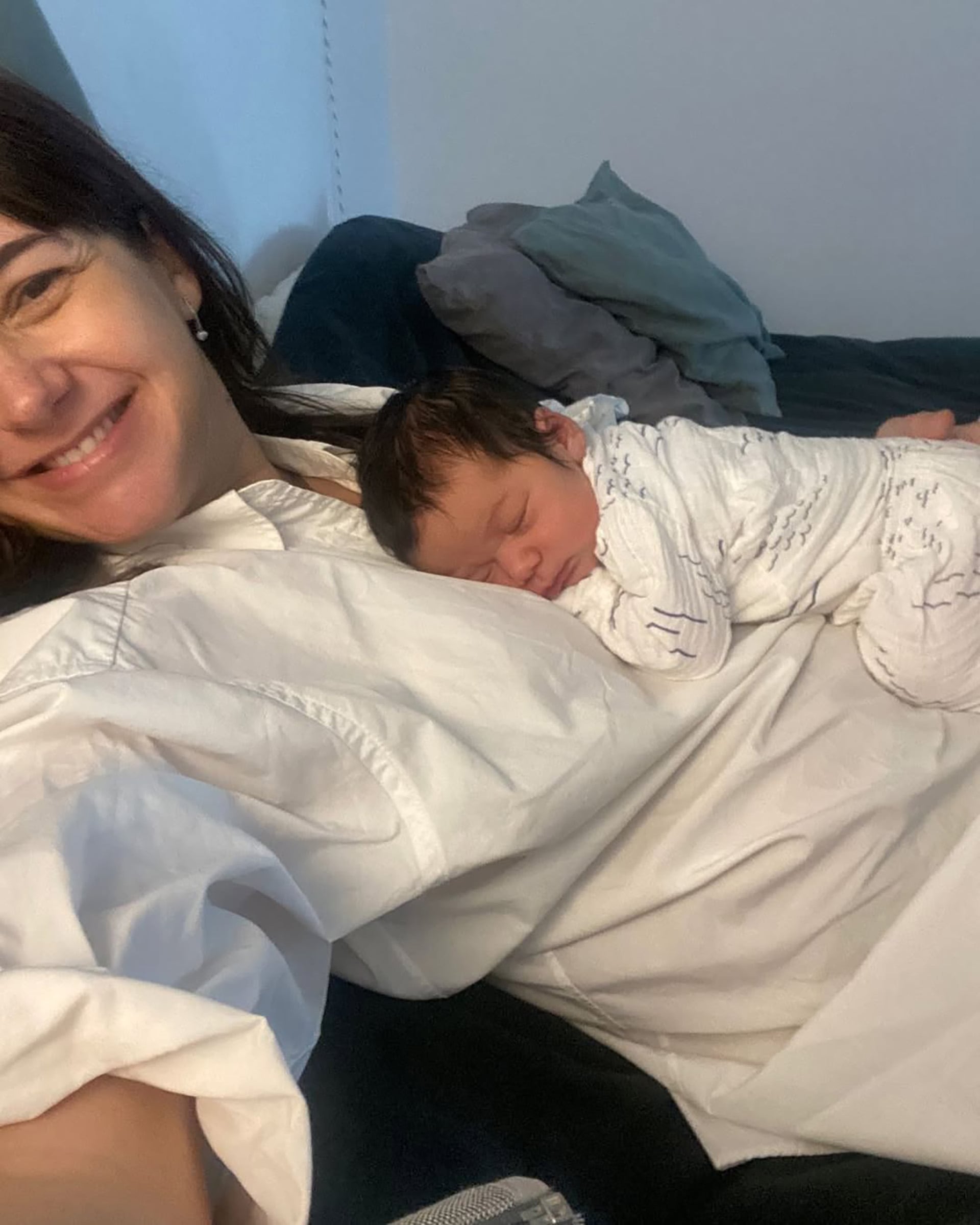 La cocinera presentó a su segunda hija, Nina, quien nació a mediados de abril