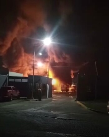 Los autobuses pertenecían a una