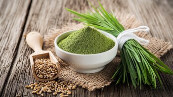 Equilibrar el pH con hierba