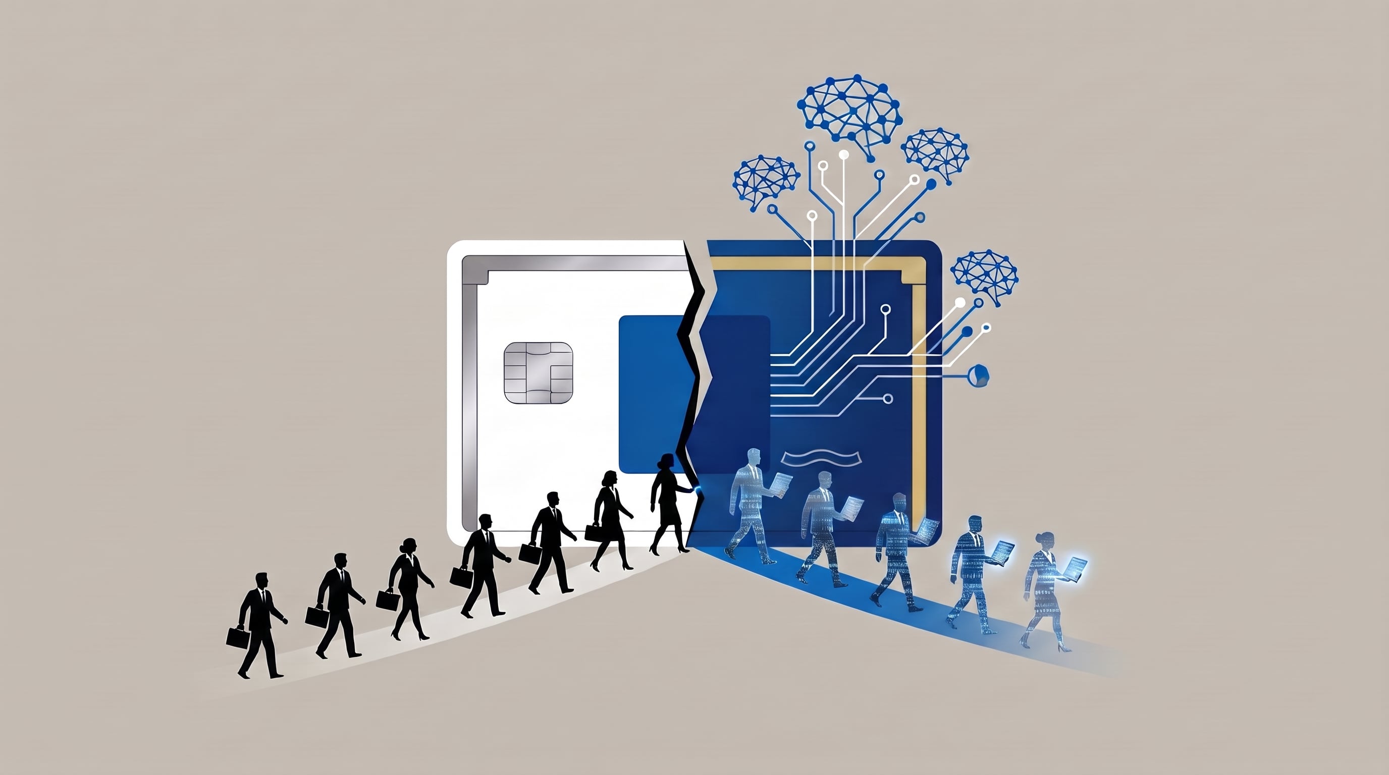 American Express recortará el 5 % de su plantilla para acelerar la automatización de procesos internos mediante inteligencia artificial (Imagen Ilustrativa Infobae)