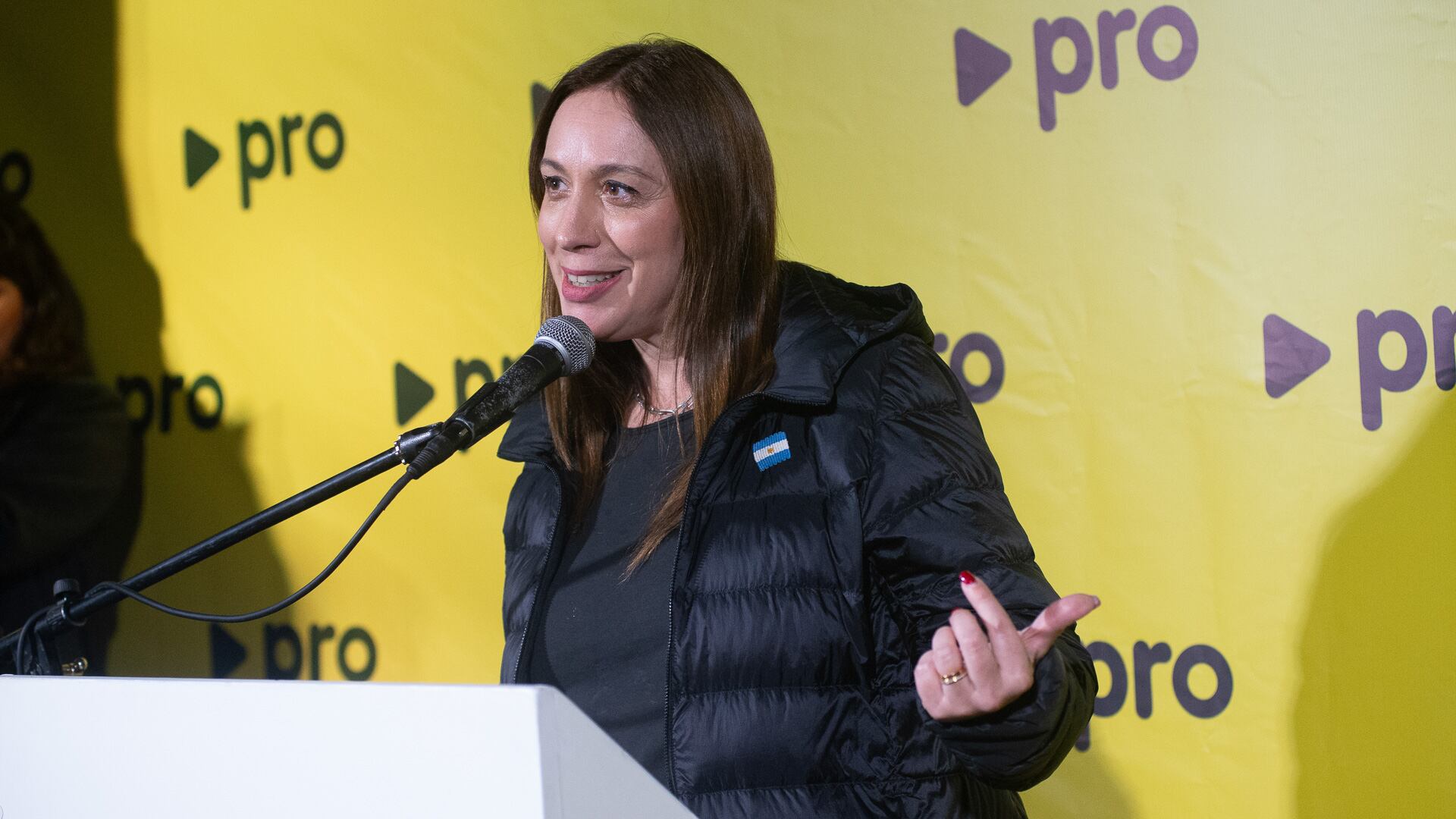 La diputada agradeció los consejos recibidos (Foto: Jaime Olivos)