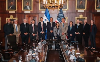 Thomas R. Hardy, subdirector de la USTDA, participó en el encuentro donde se abordaron proyectos estratégicos de infraestructura. (Foto: Casa Presidencial)