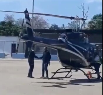 Las imágenes muestran al subteniente