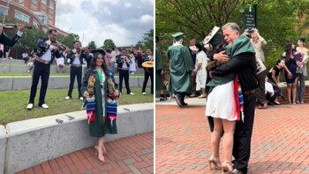 La estudiante mexicana presumió la