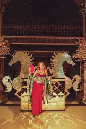 Ginette Reynal sobre el escenario del Teatro Nacional Cervantes: es la primera vez que actúa allí