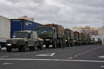 Despliegue militar en Zaragoza