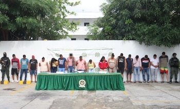 A los delincuentes les incautaron