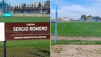 El cartel de Sergio Romero