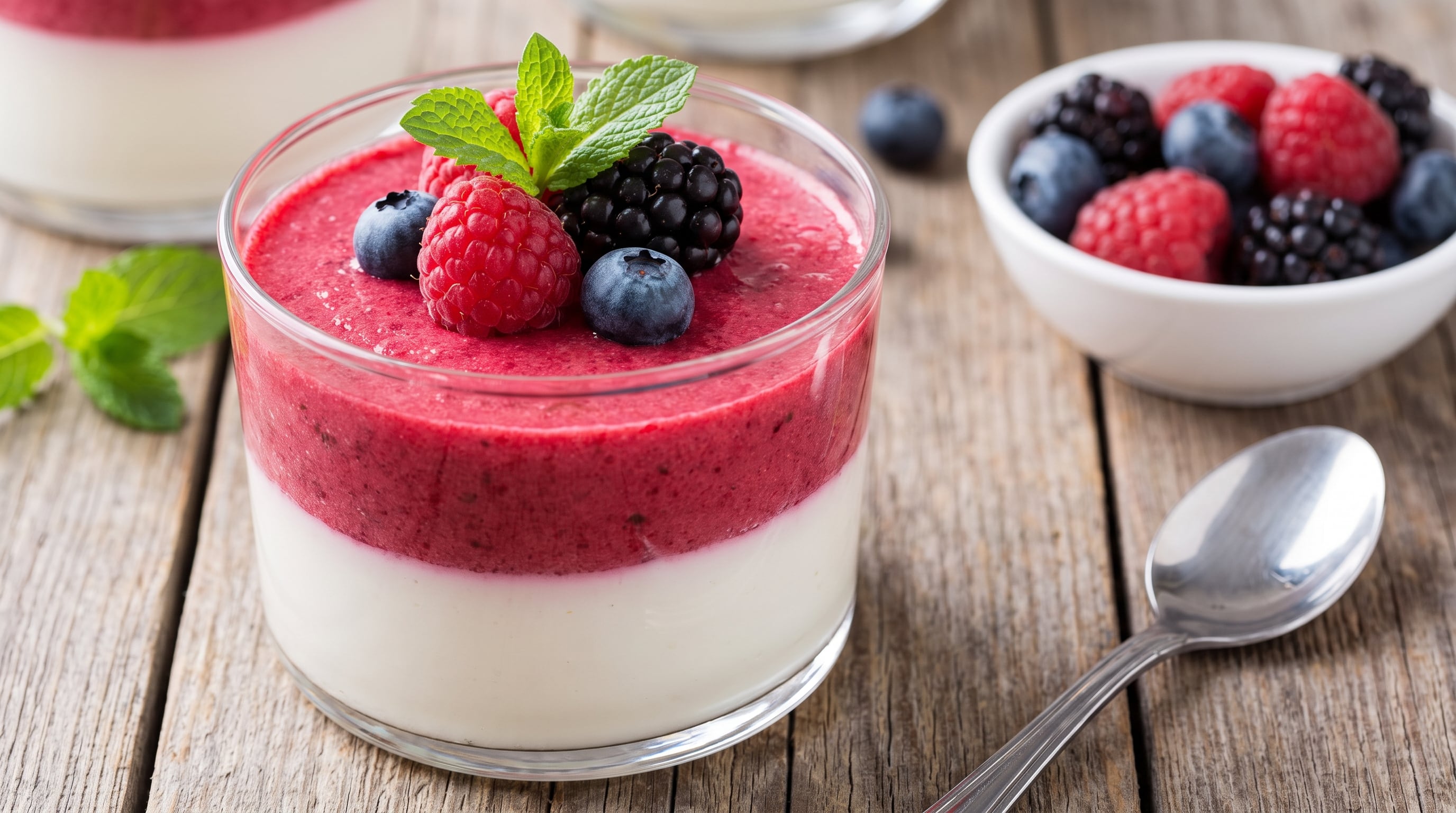 La receta de mousse de frutos rojos requiere 3 horas y 40 minutos en total, con 40 minutos de preparación activa y 3 horas de heladera - (Imagen Ilustrativa Infobae)