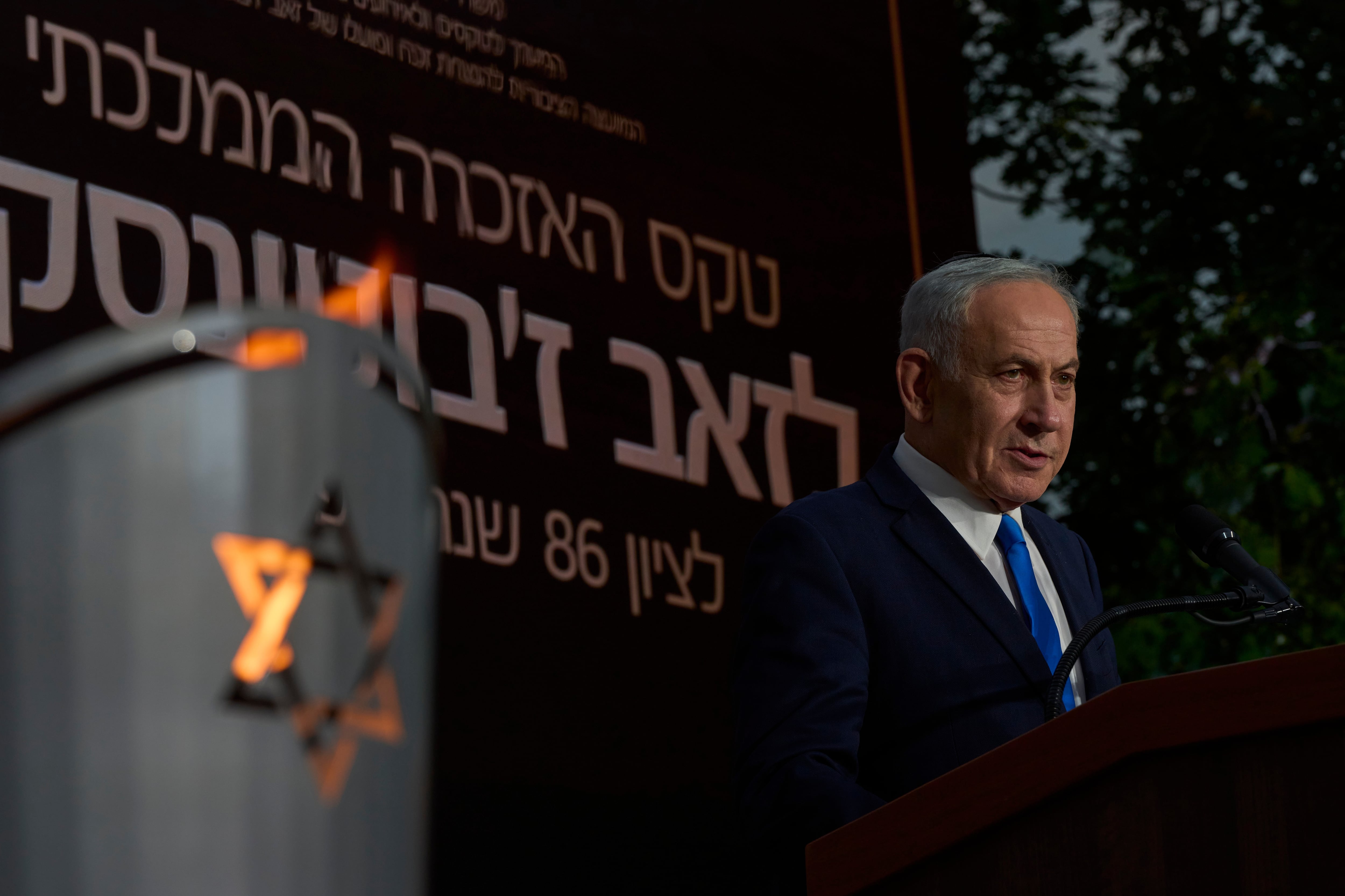 Mamdani amenazó con arrestar al primer ministro de Israel, Benjamin Netanyahu, cuando viaje a Nueva York para la reunión de las Naciones Unidas en septiembre (AP foto/Ohad Zwigenberg)
