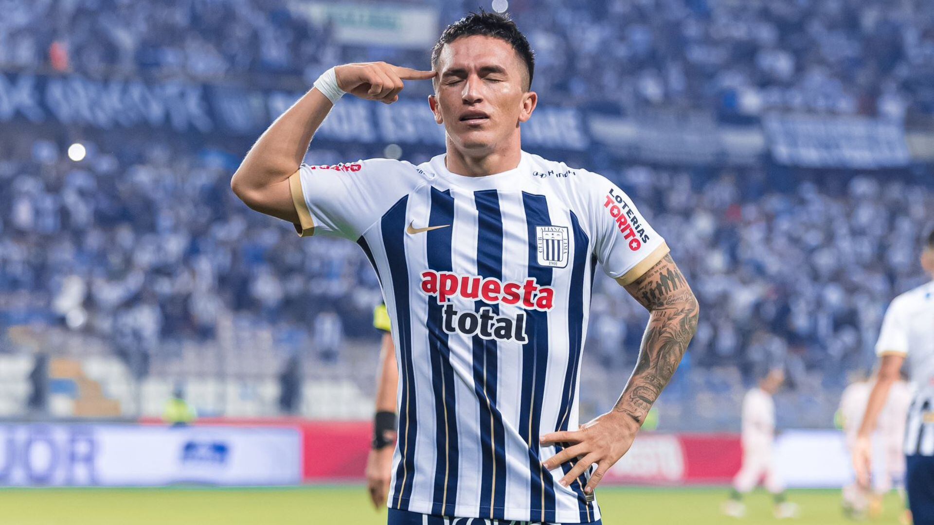 Cristian Neira sumó un gol en su primer capítulo con Alianza Lima. - Crédito: Difusión