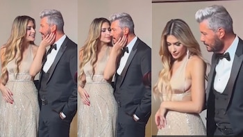 Marcelo Tinelli esquivó beso de