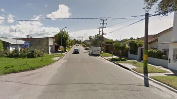 La cuadra donde encontraron el