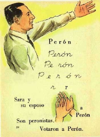 Un libro escolar de la