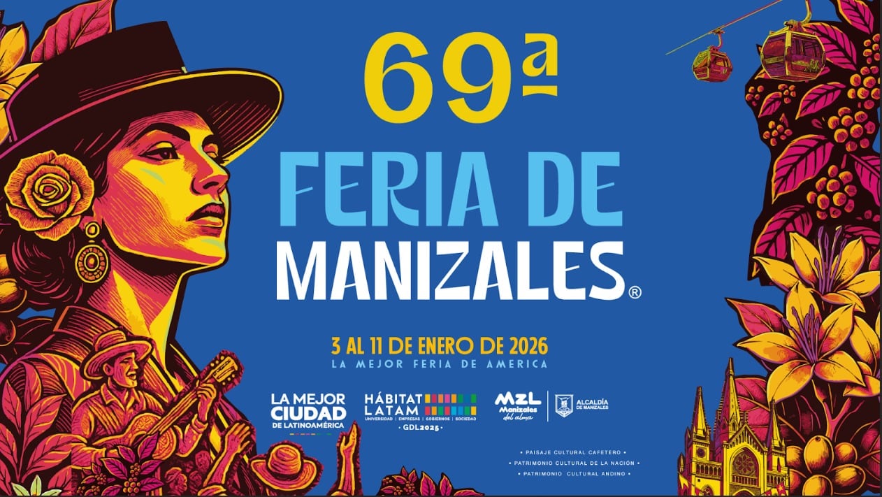 Sebastián Yatra encenderá la 69.ª Feria de Manizales con un concierto gratuito en la Plaza de Bolívar - crédito cortesía