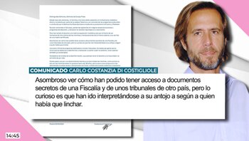 Comunicado de Carlo Costanzia compartido