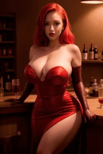Así se vería Jessica Rabbit