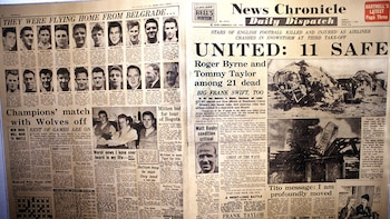 El desastre de Múnich manchester united