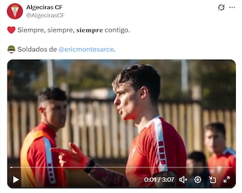 La publicación del Algeciras CF