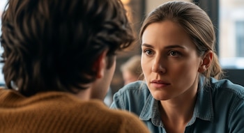 Sostener la mirada durante una