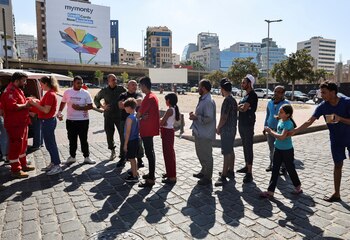Desplazados en Beirut (REUTERS/Amr Abdallah