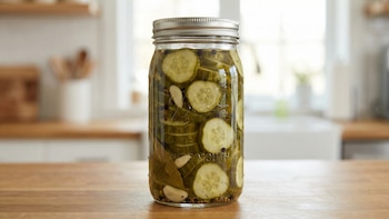 Receta de pepinillos en vinagre, rápida y fácil