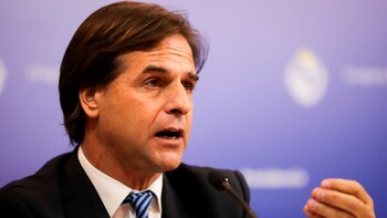 Luis Lacalle Pou despidió al