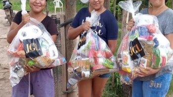 Las personas hicieron filas para