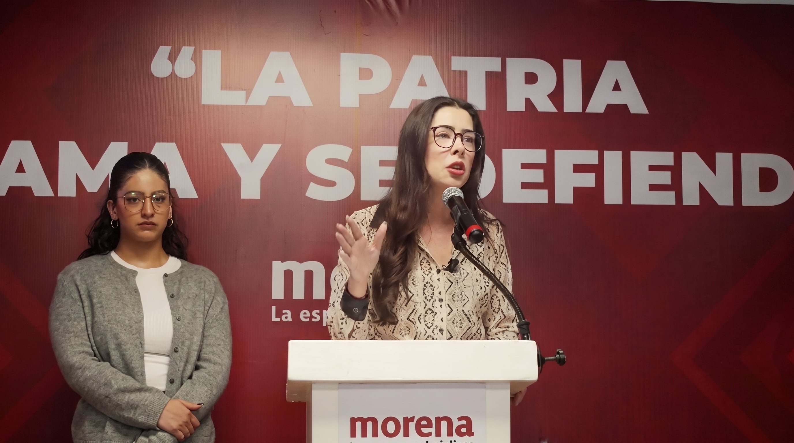 Morena admite participación de sus militantes en marcha por el agua y defiende su asistencia: “Fuimos como ciudadanos”
