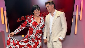 Alina Lozano y Jim Velásquez