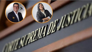 Los abogados Sergio Estrada y Laura Castellanos hablaron sobre la norma que aprobó la adopción en parejas del mismo sexo - crédito Luisa González/Reuters - Fotografías suministradas a Infobae