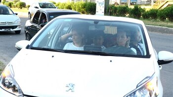 El momento en que llegó