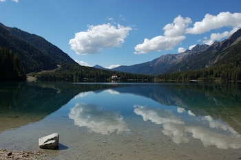 Lago Anterselva, en Italia. (Wikimedia)